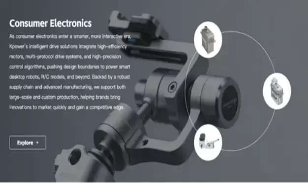 World Leading KPower Servo Strengthens Smart Home Innovation with High Performance Micro Servo Motion Technology
