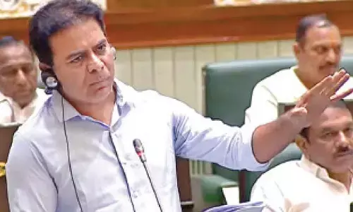 KTR seeks SIT probe into missing file on six guarantees