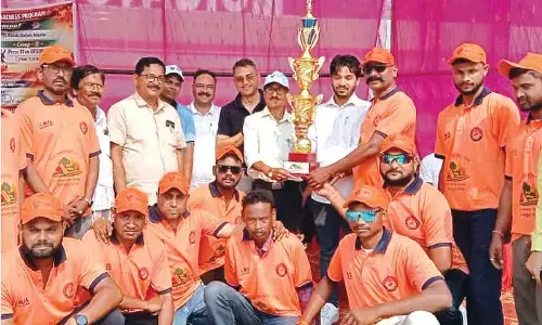 ‘Forest Fire Awareness’ cricket tourney held