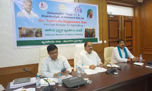 Telangana Launches Natural Farming Drive with Farmer Kits Distribution