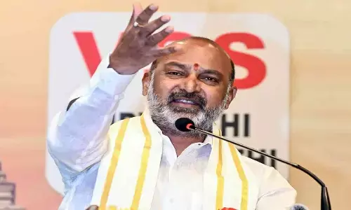 UM Bandi Sanjay Kumar Questions Speaker’s Silence on AIMIM Leaders’ Disrespect of Vande Mataram