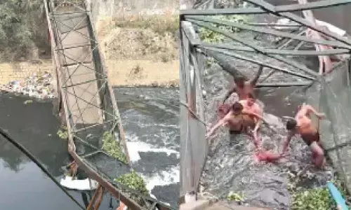 ‘Bigger tragedy averted; students use Roop Nagar bridge daily’