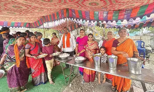 Balaji Seva Trust conducts week-long annadanam for Srisailam pilgrims