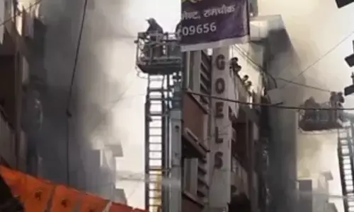 9 Dead, Including Children, In Massive Fire Near Palam Metro In Delhi