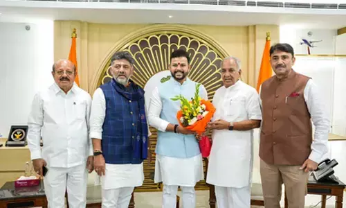 Bengaluru airport height restrictions hindering development works, should be reviewed: Shivakumar