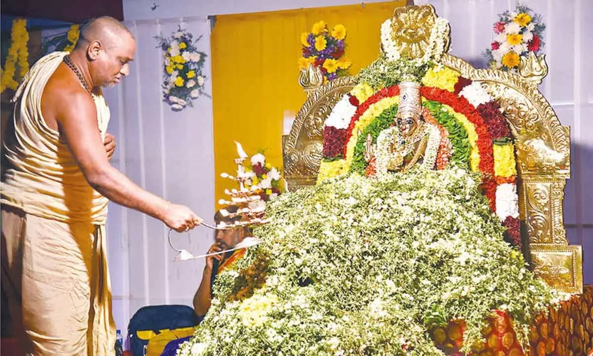 Panchanga Sravanam conducted Panchanga Sravanam conducted