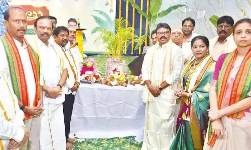 Minister participates in Ugadi celebration