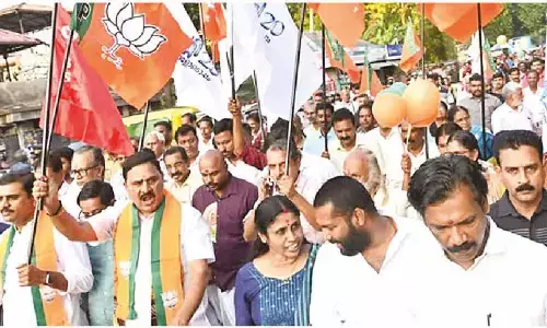 Union Minister participates in NDA campaign