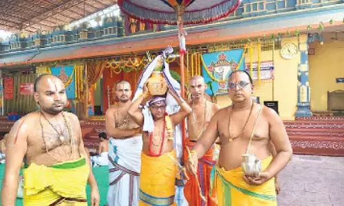 Ankurarpana marks beginning of Sri Rama Navami Brahmotsavams