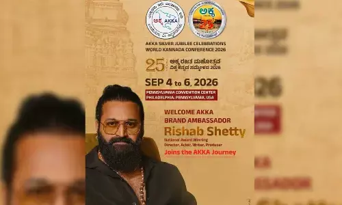 Rishab Shetty Appointed as Cultural Ambassador for AKKA Silver Jubilee