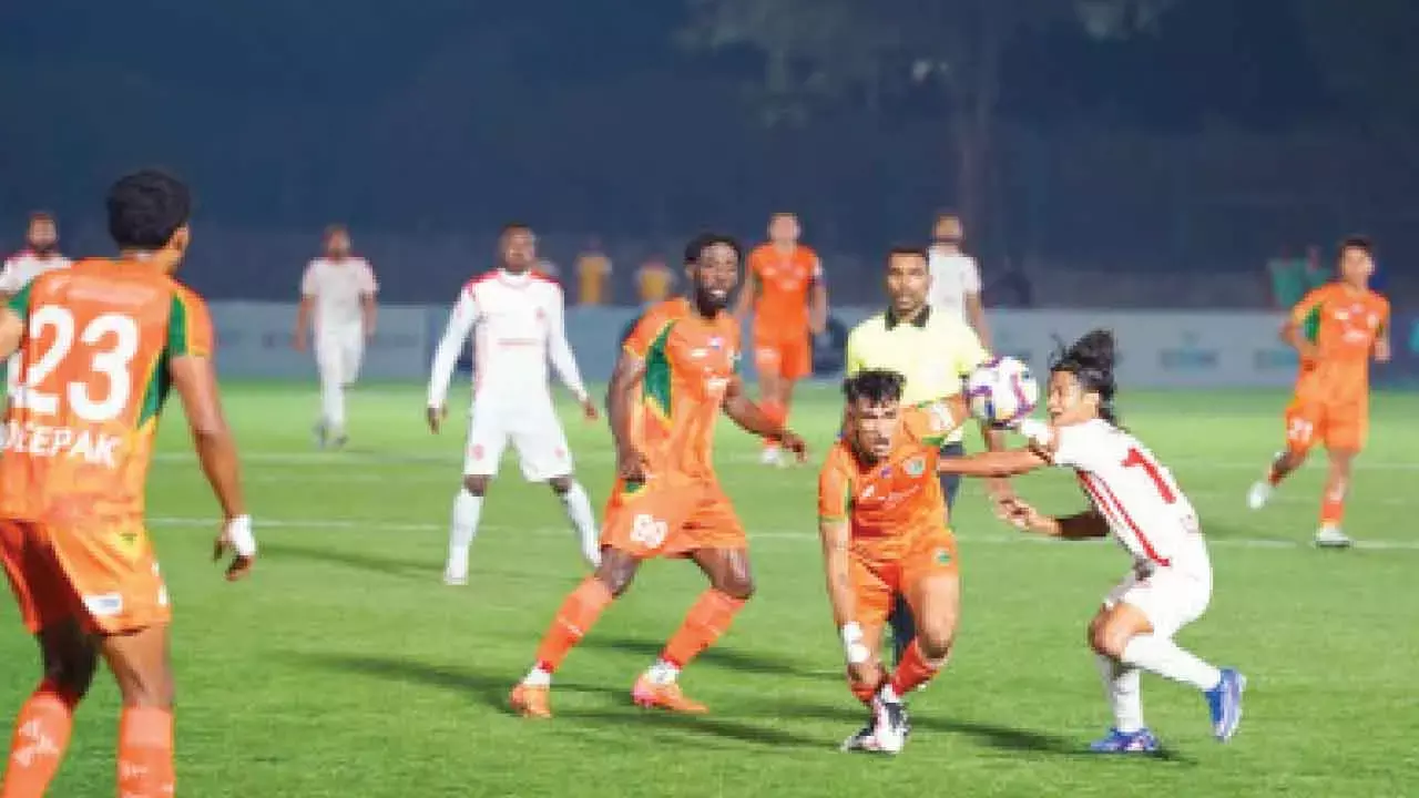 Indian Football League: Sreenidi Deccan share point with Namdhari SC Indian Football League: Sreenidi Deccan share point with Namdhari SC