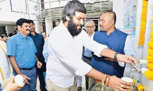 VMRDA officials open RO plants at various places