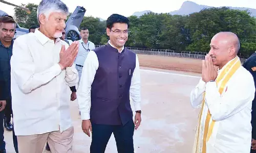 CM Naidu to offer prayers in Tirumala today CM Naidu to offer prayers in Tirumala today