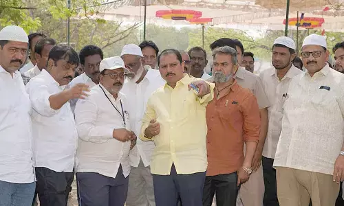 MLA Daggupati reviews arrangements for Ramzan prayers