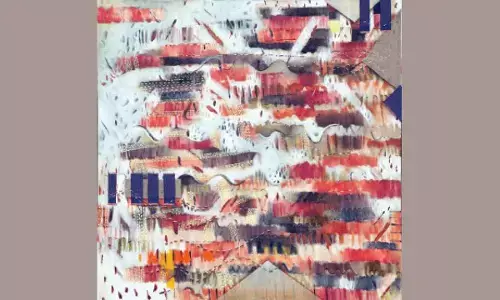 Shruti explores movement in abstraction in solo show Shruti explores movement in abstraction in solo show