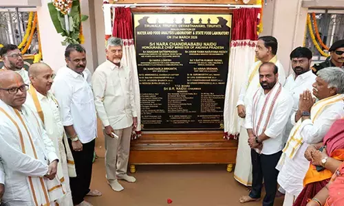 CM Chandrababu inaugurates state-of-the-art Water and Food Analysis laboratory