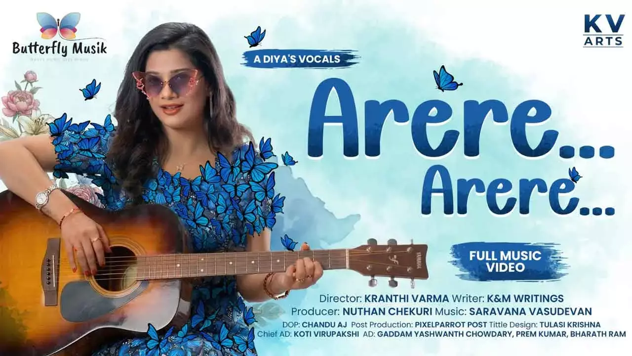 A Diyas Vocals “Arere Arere” melody music video Song Released A Diyas Vocals “Arere Arere” melody music video Song Released