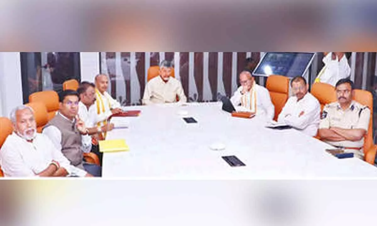 CM Naidu calls for tech-driven transformation of TTD temples CM Naidu calls for tech-driven transformation of TTD temples