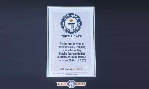 Odisha Tourism sets ‘Pakhala’ Guinness record