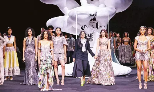 360 One X Aisha Rao present Spring Summer 2026 collection ‘Inter-Hana’ at Lakmē Fashion Week x FDCI