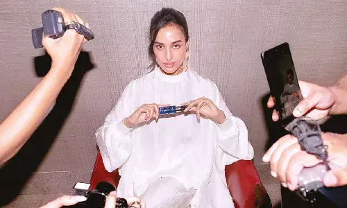 Mahieka Sharma stuns as showstopper for Anamika Khanna at LFW