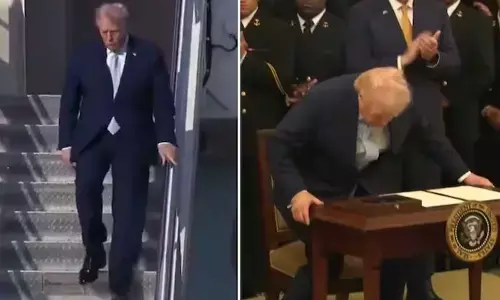 Video Of Donald Trump’s Movements Sparks Fresh Debate Over His Health