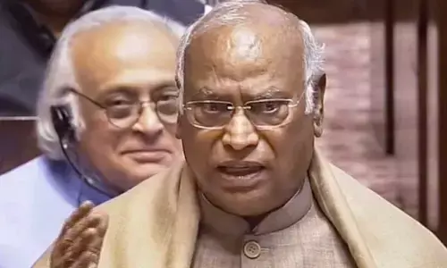 Kharge’s Humorous Remark On Deve Gowda Sparks Laughter In Parliament Kharge’s Humorous Remark On Deve Gowda Sparks Laughter In Parliament