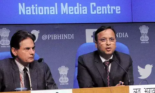 Anil Mallik, Secretary women & Child development Government of India along with Additional Secretary Lav Agarwal, addressing the  stakeholders and emphasised the need for adopting the best practices particularly the Energy Efficient Induction Stoves for sustainable economic development and Environmental Benefits..( File photo)