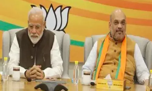 Amit Shah hails ‘unparalleled seva’ of 3-time Gujarat CM and 3-time PM Modi