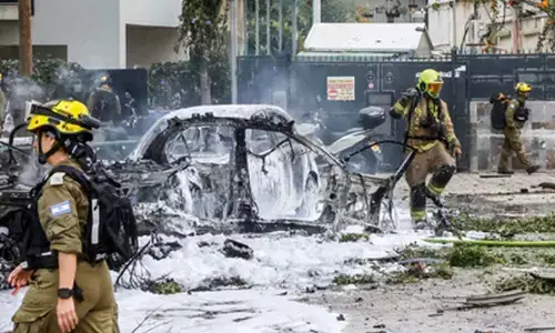 Nearly 200 people injured in Iranian strikes in Israels Dimona, Arad