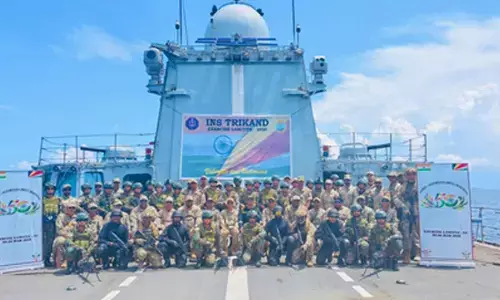 INS Trikand concludes Seychelles visit, boosts defence ties with Exercise Lamitiye debut INS Trikand concludes Seychelles visit, boosts defence ties with Exercise Lamitiye debut