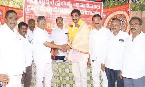 Srinivasa Rao re-elected AP Govt Drivers’ Assn State president