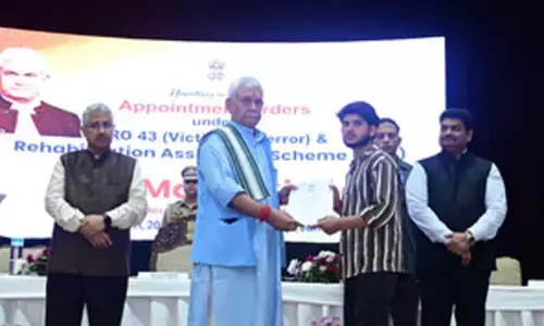 J&K L-G hands over appointment letters to families of terror victims in Jammu