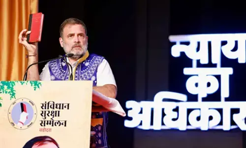 Adivasis are original owners of India: Rahul Gandhi alleges erosion of tribal rights in Gujarat Adivasis are original owners of India: Rahul Gandhi alleges erosion of tribal rights in Gujarat