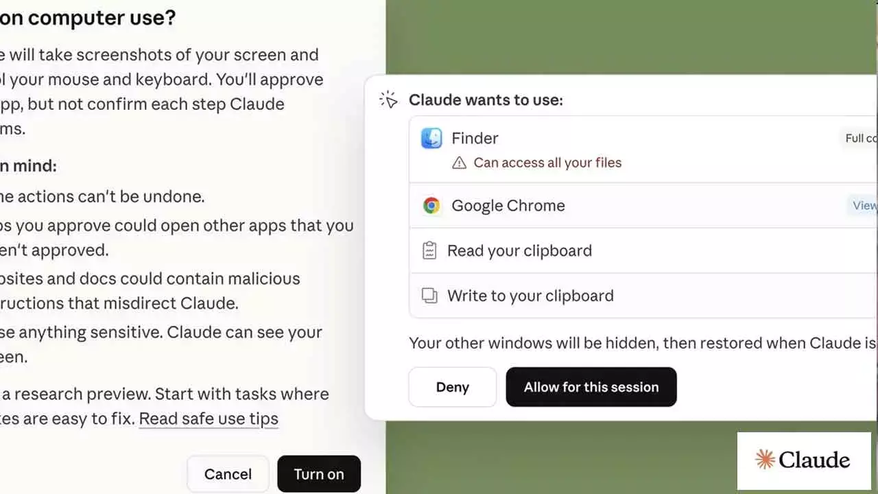 Claude’s New Computer Control Feature Could Let AI Work While You’re Away