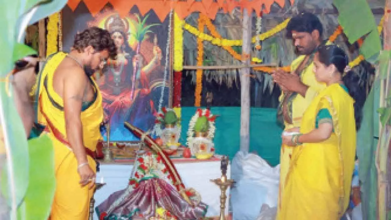 Grand Chandi Yagam concludes in Khammam, draws large devotee turnout Grand Chandi Yagam concludes in Khammam, draws large devotee turnout