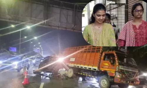 Ex-MLA Maganti Gopinath’s daughters injured in ORR crash