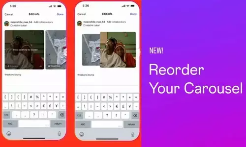 Instagram Introduces Post-Publish Carousel Reordering for Greater Creative Control