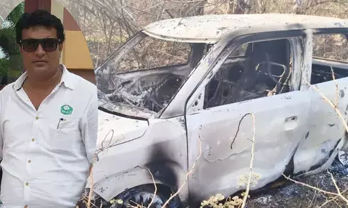 Charred body of Ex MLAs son found in car near railway track