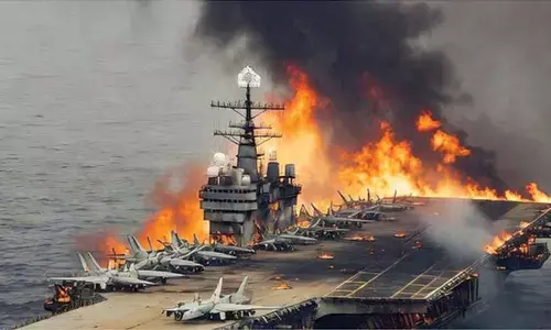 Silent mutiny on the high sea: US troops score a self-goal