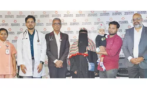 Yashoda doctors save 10-month-old with rare stem cell transplant