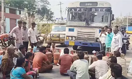 Gas shortage sparks protest