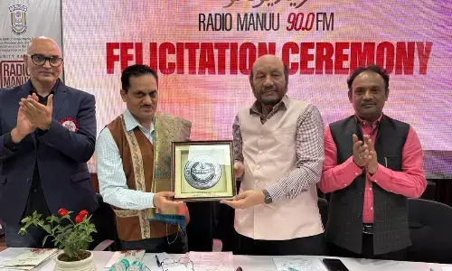 Radio MANUU 90.0 FM Inaugurated by DG, AIR Rajeev Kumar Jain