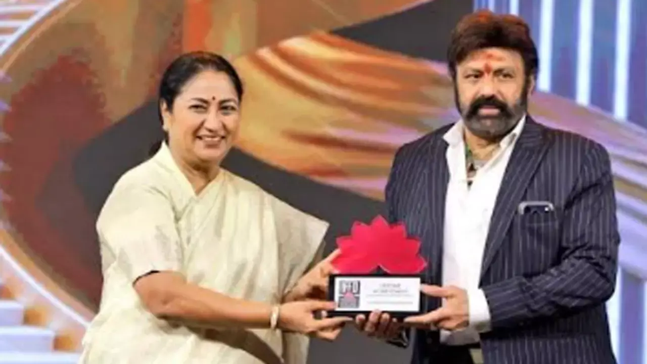 Nandamuri Balakrishna honoured with Lifetime Achievement Award at IFFD 2026 Nandamuri Balakrishna honoured with Lifetime Achievement Award at IFFD 2026