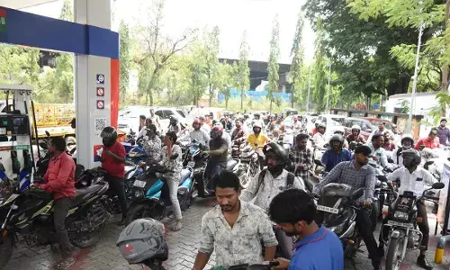 Not with standing authorities’ assurances... Panic buying continues