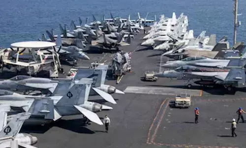 Hours After Navy’s Warning… Iran strikes USS Abraham Lincoln