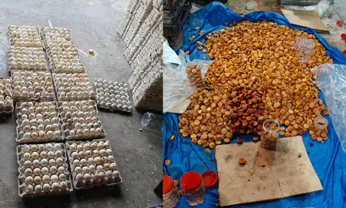 Three held for using rotten eggs, chemicals in cakes Three held for using rotten eggs, chemicals in cakes