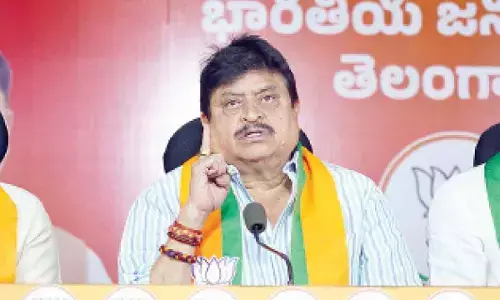 No scarcity of petrol, diesel, or gas in TG: Cong spreading false rumours to create panic: BJP chief No scarcity of petrol, diesel, or gas in TG: Cong spreading false rumours to create panic: BJP chief