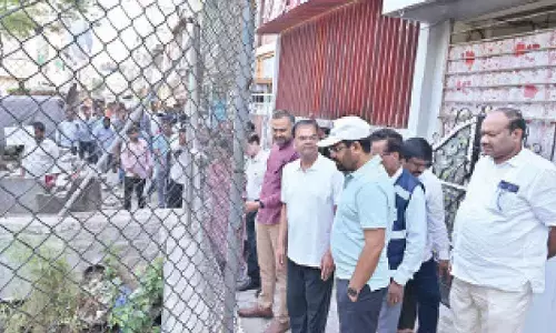 Drain crisis: GHMC, HMWSSB step in: Officials inspect flood-hit Amberpet areas Drain crisis: GHMC, HMWSSB step in: Officials inspect flood-hit Amberpet areas