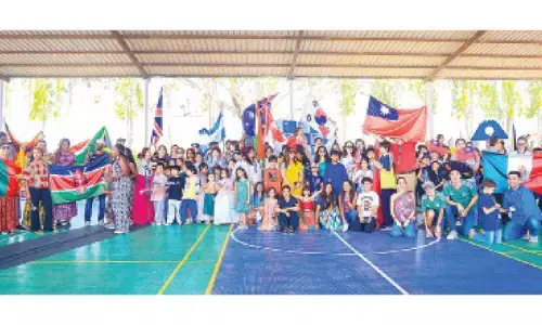 Students showcase global cultures at multicultural day celebration
